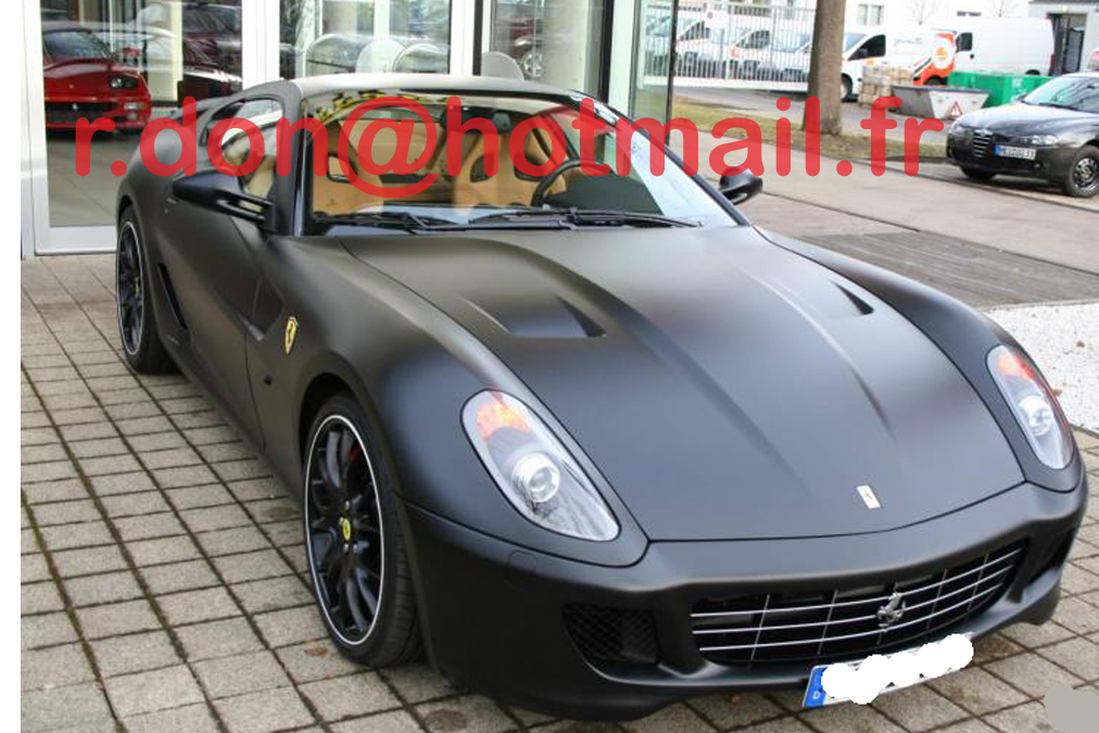 Ferrari 599 noir mat, Ferrari 599 noir mat, Ferrari 599 noir mat, Ferrari  599 Covering noir mat, Ferrari 599 peinture noir mat, Ferrari 599 noir mat