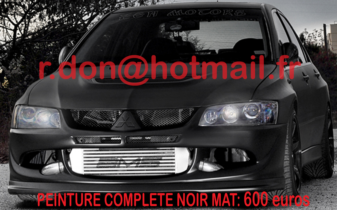 MITSUBISHI-EVO-covering-auto-savoie-covering-auto-savoie-noir-mat